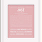 Frame Options | Dusty Rose | White Frame, Matted