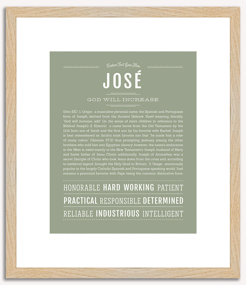 Jose | Name Art Print