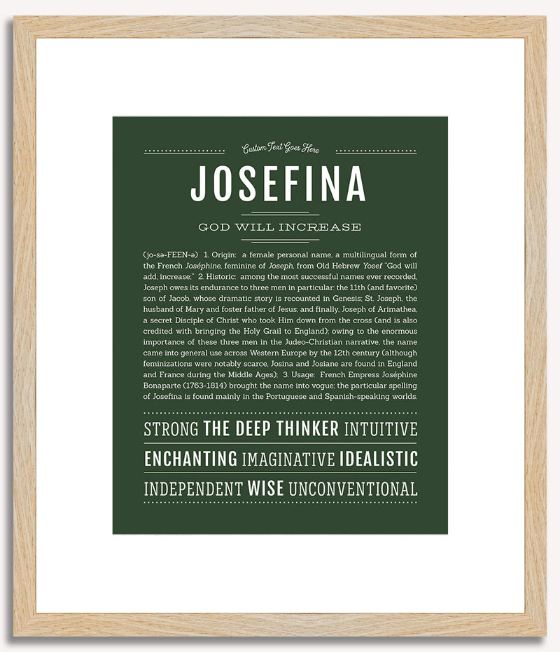 Josefina | Name Art Print