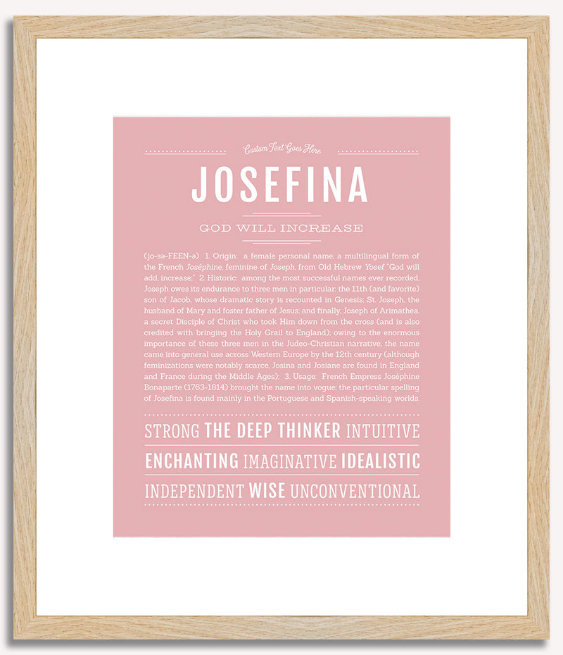 Josefina | Name Art Print