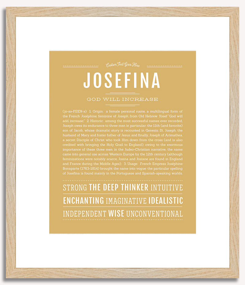 Josefina | Name Art Print