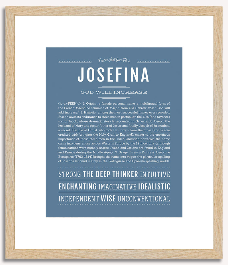 Josefina | Name Art Print