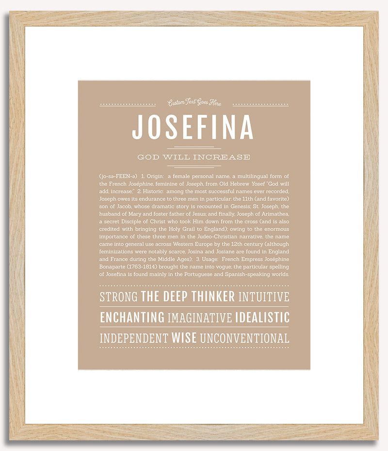 Josefina | Name Art Print