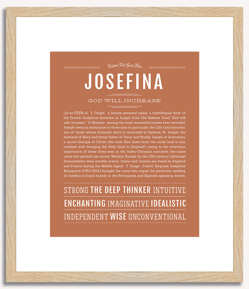 Josefina | Name Art Print