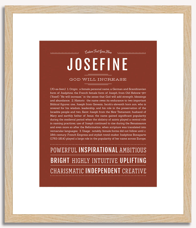 Josefine | Name Art Print