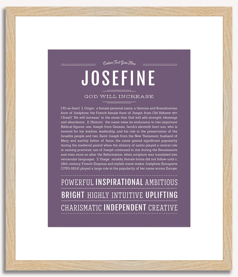 Josefine | Name Art Print