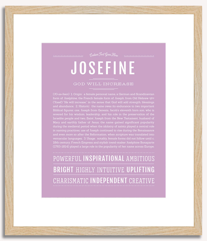 Josefine | Name Art Print