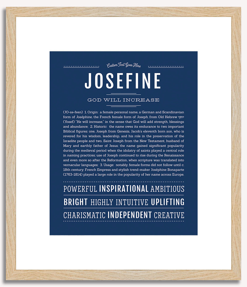 Josefine | Name Art Print