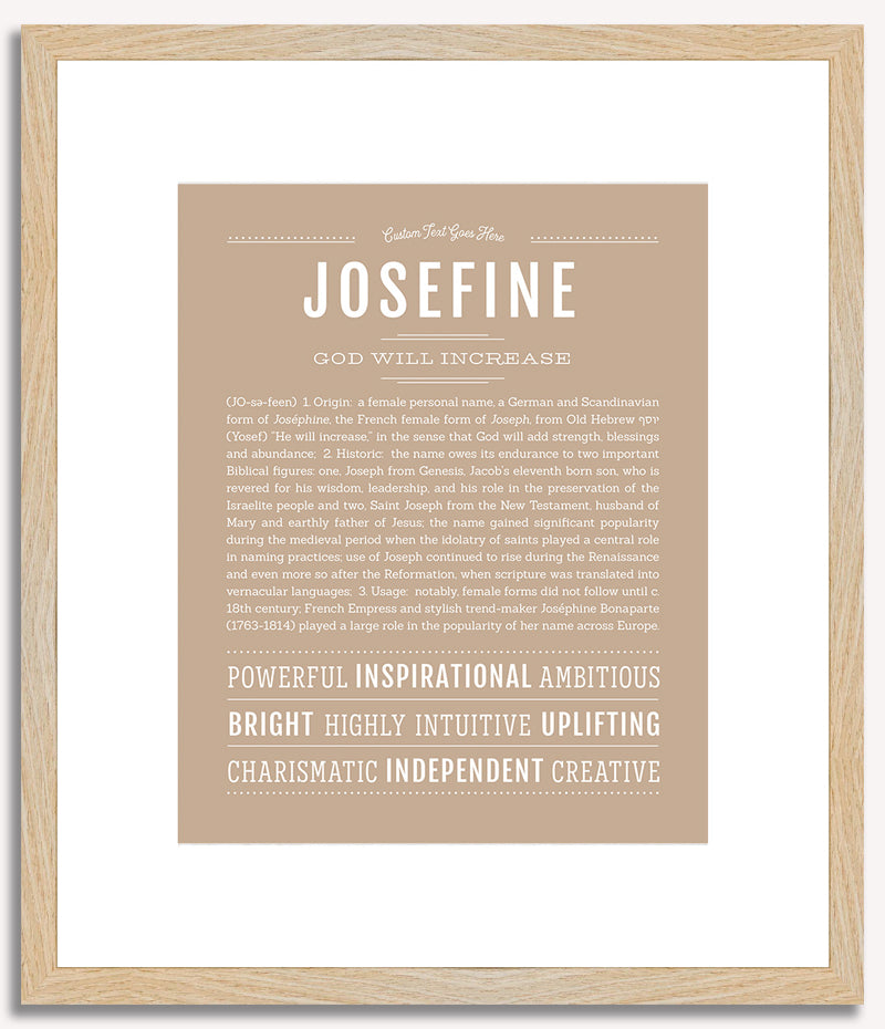 Josefine | Name Art Print