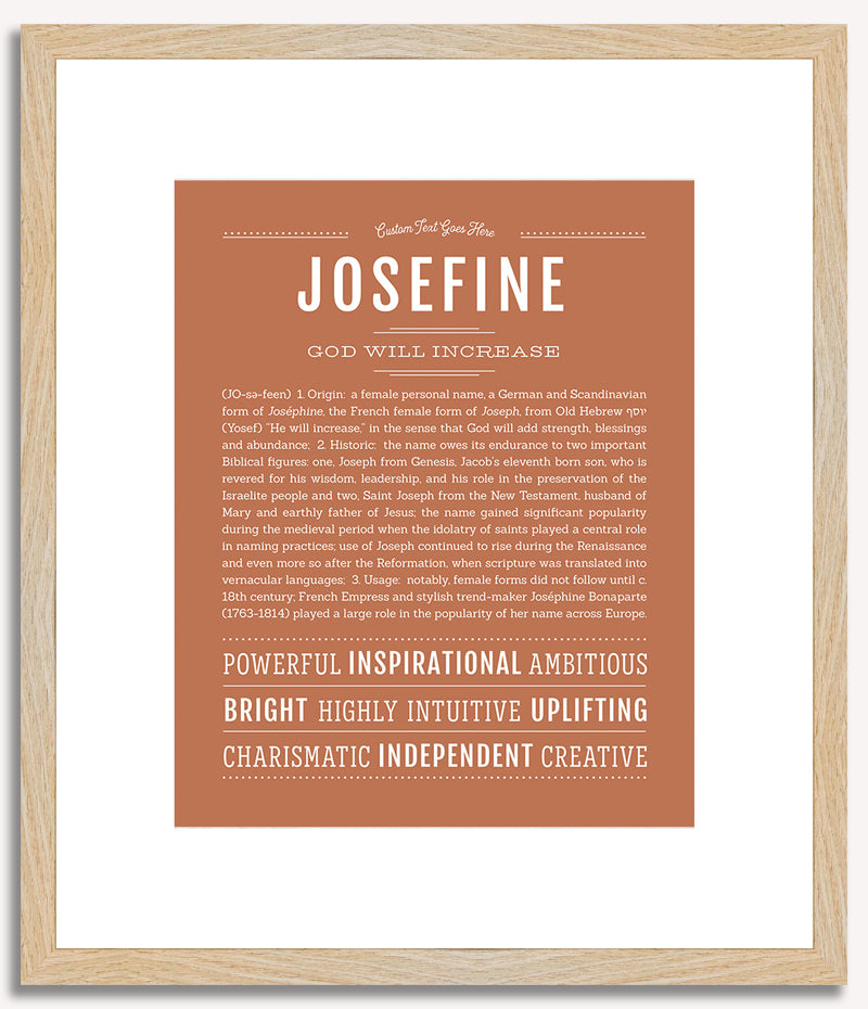 Josefine | Name Art Print