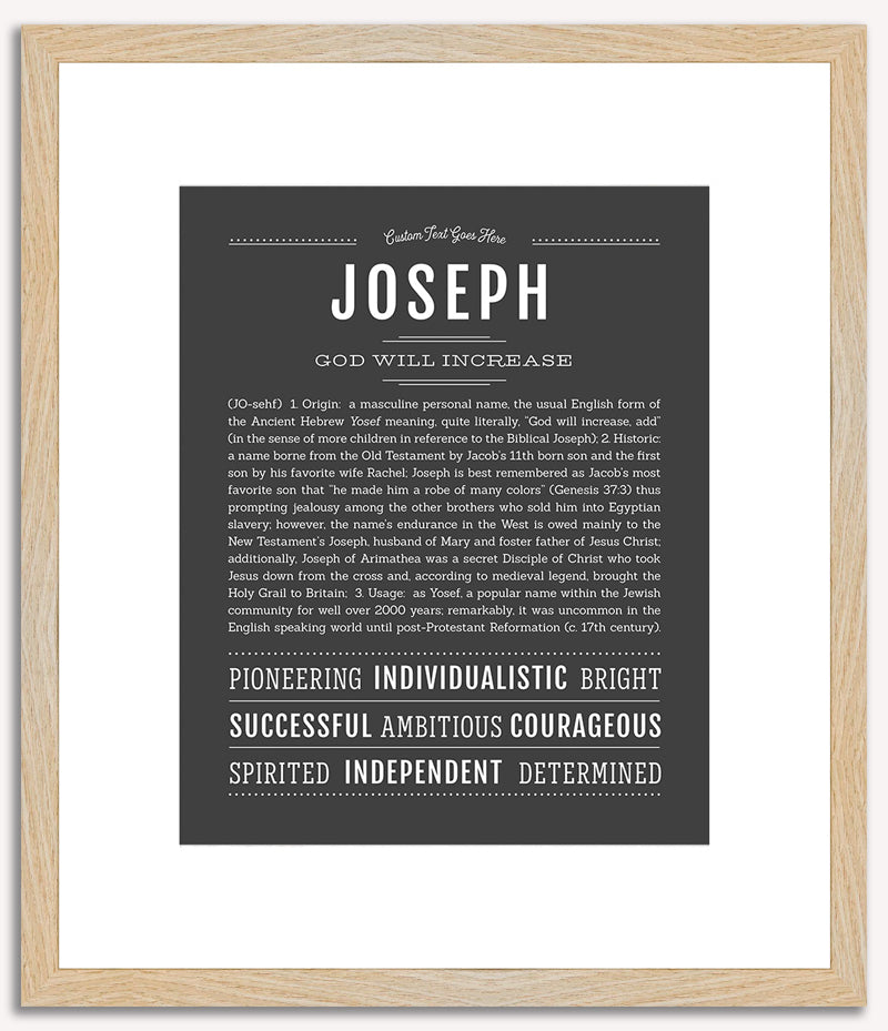 Joseph | Name Art Print