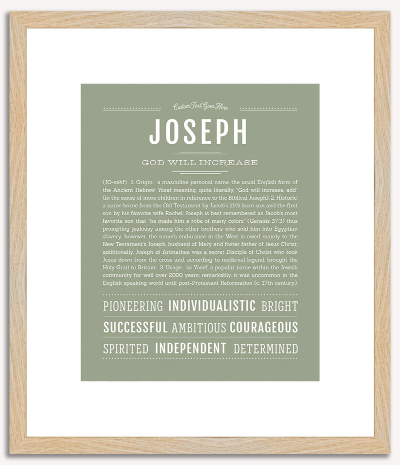 Joseph | Name Art Print