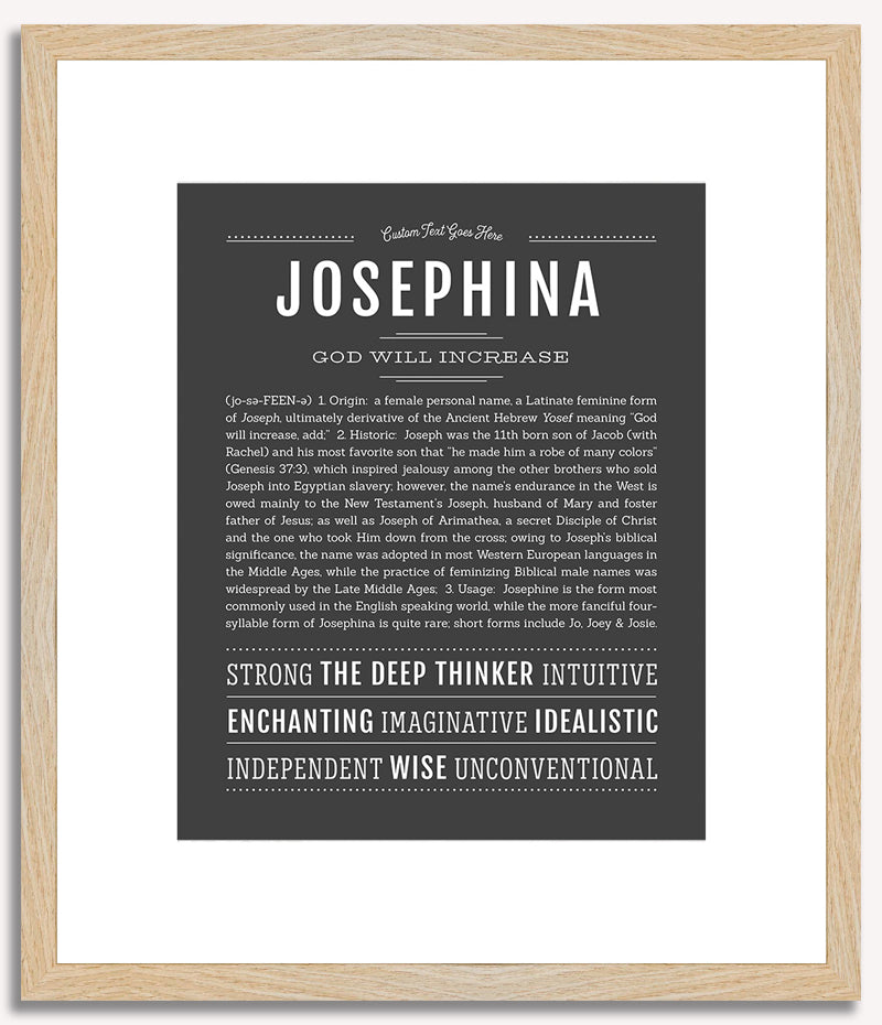 Josephina | Name Art Print