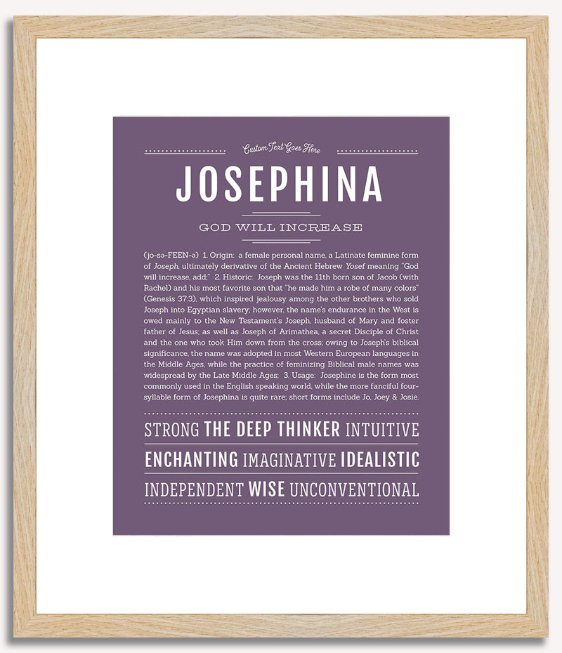 Josephina | Name Art Print