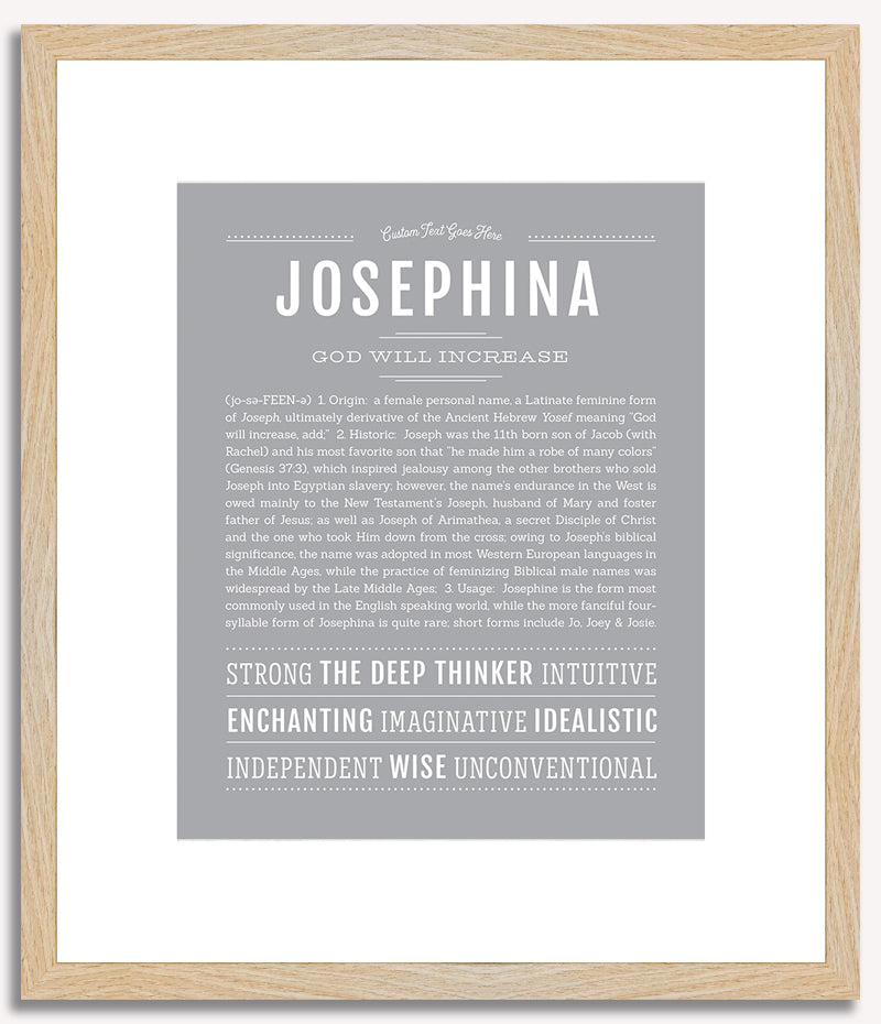 Josephina | Name Art Print