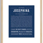 Josephina | Name Art Print