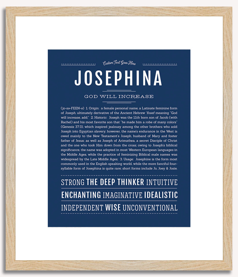 Josephina | Name Art Print