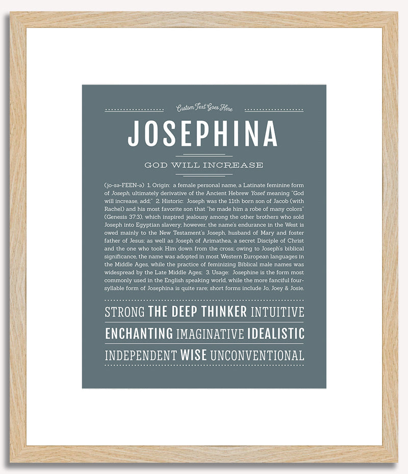 Josephina | Name Art Print