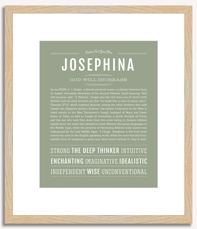 Josephina | Name Art Print