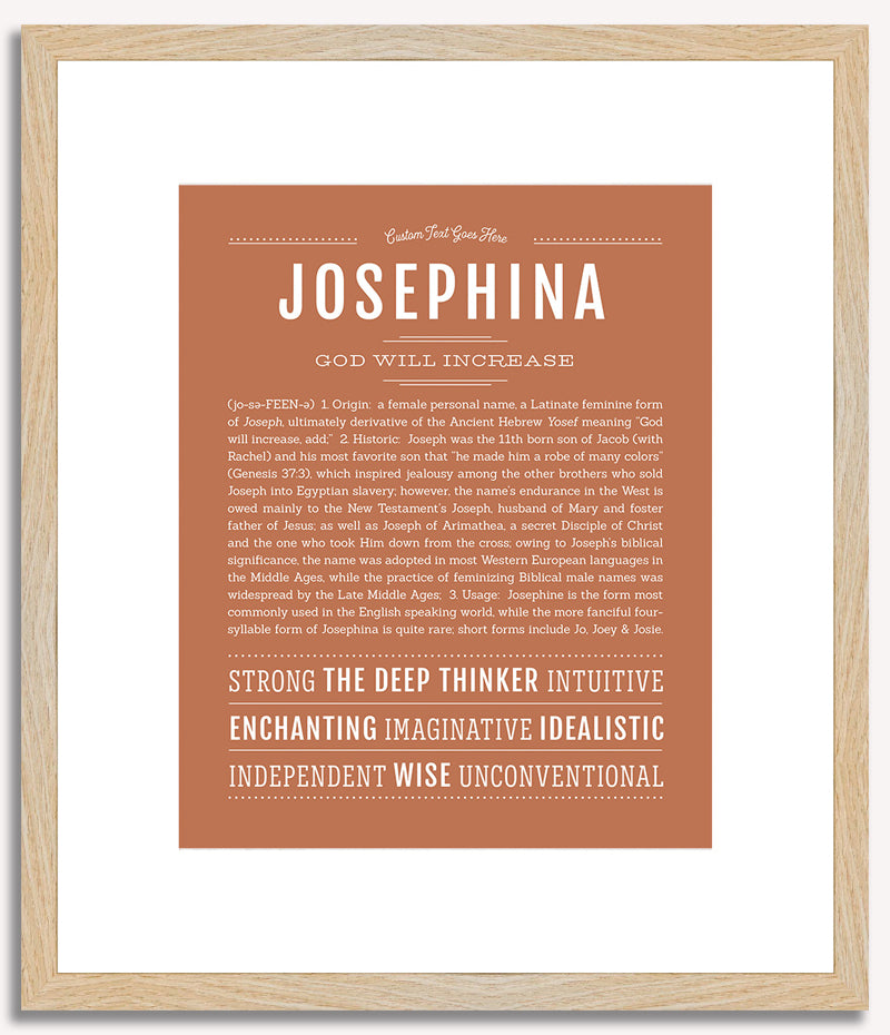 Josephina | Name Art Print