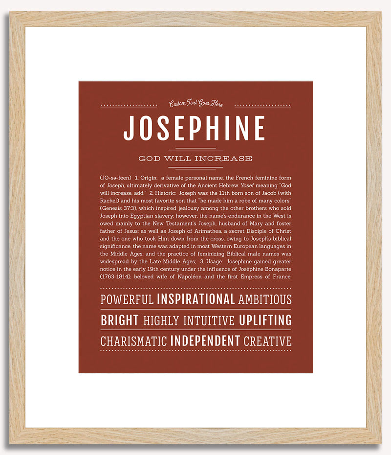 Josephine | Name Art Print