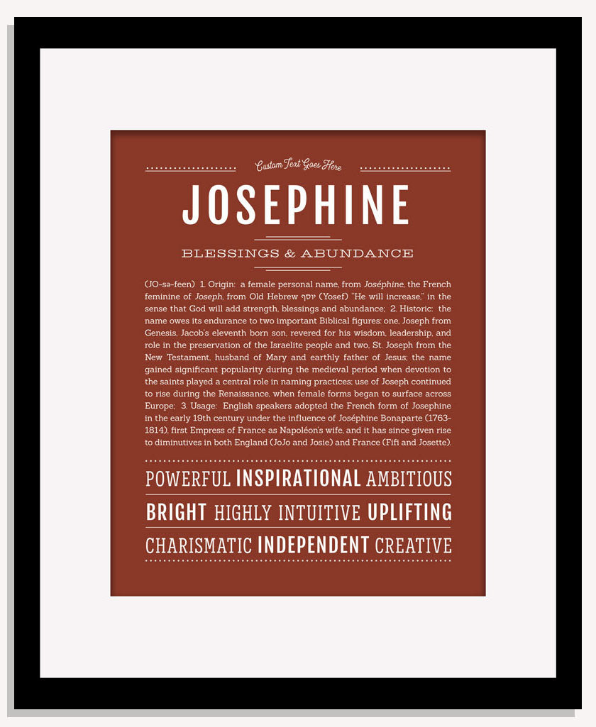 Frame Options | Bordeaux | Maple Frame, Matted