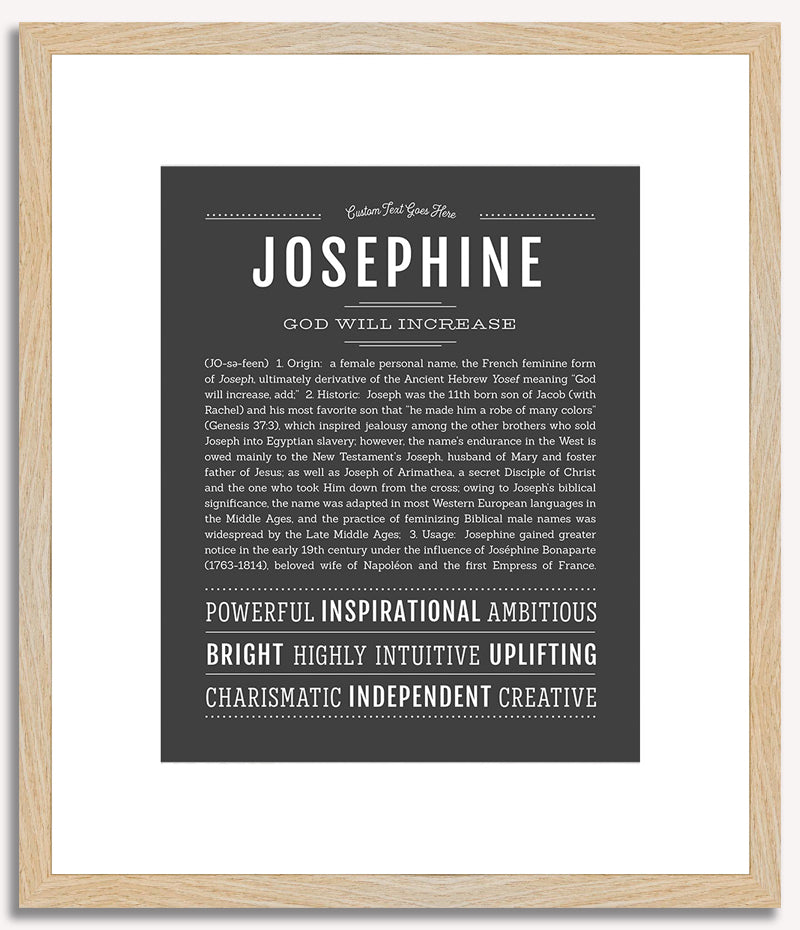 Josephine | Name Art Print