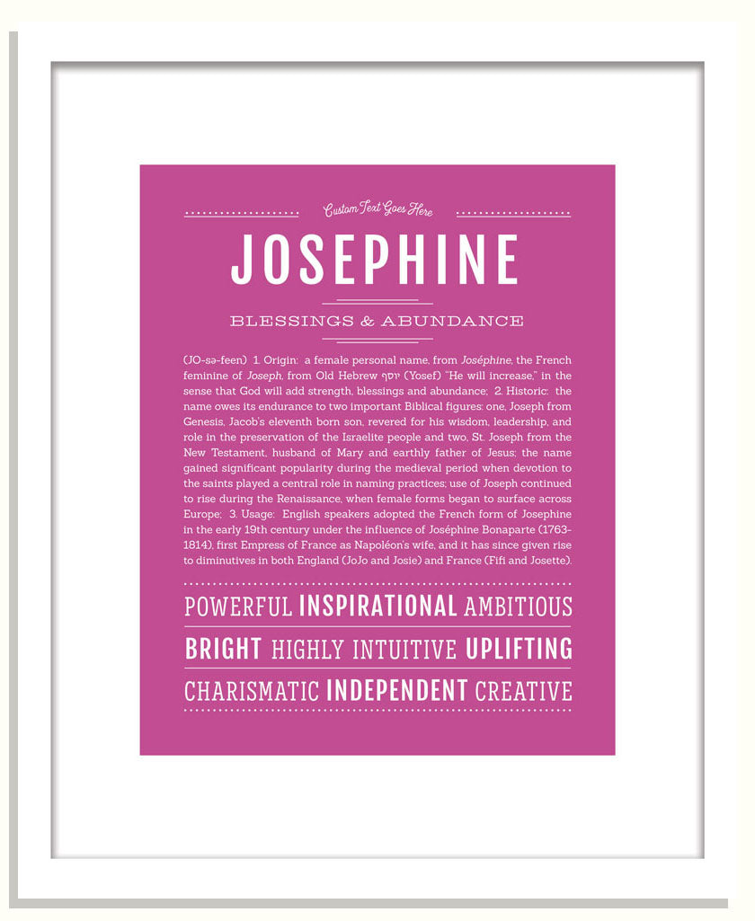 Frame Options | Dark Pink | Black Frame, Matted