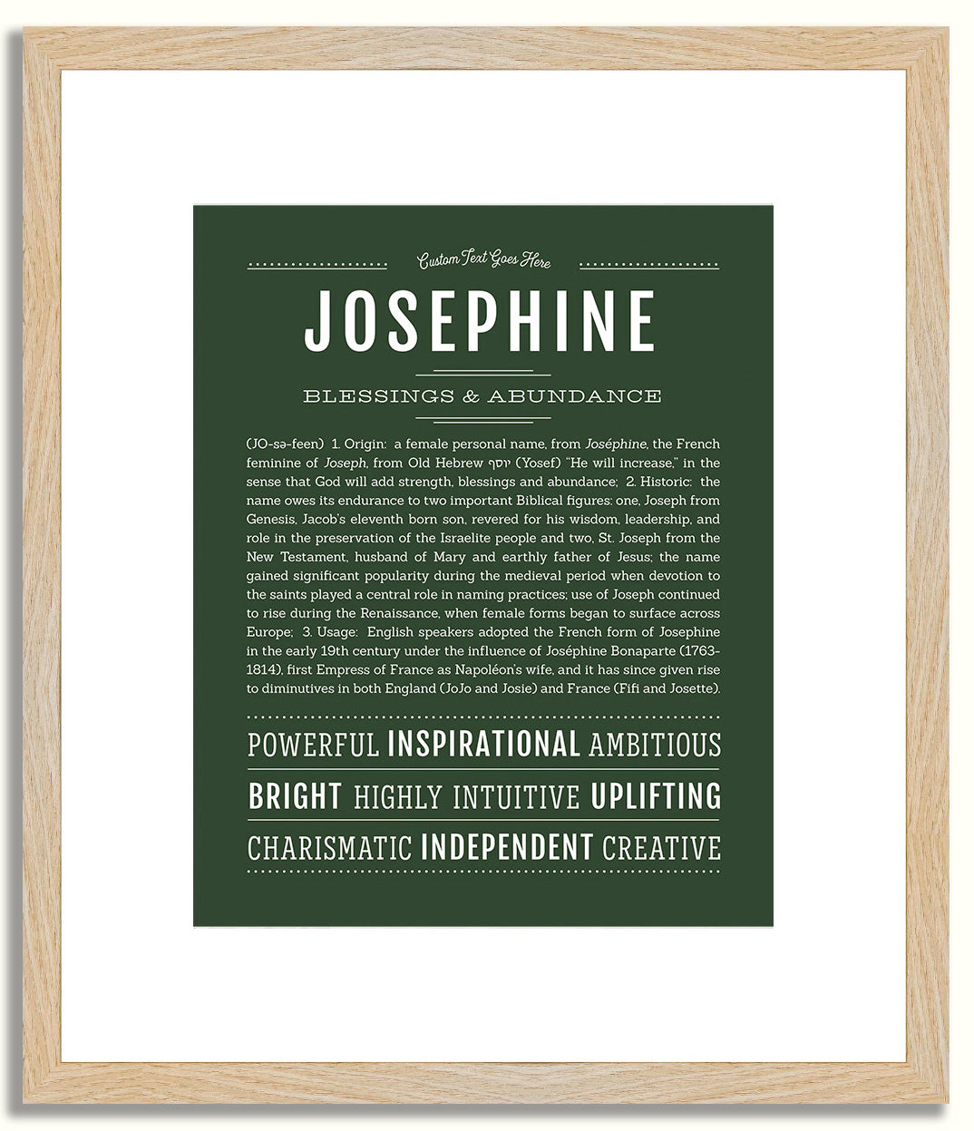Josephine | Name Art Print