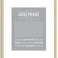 Josephine | Name Art Print