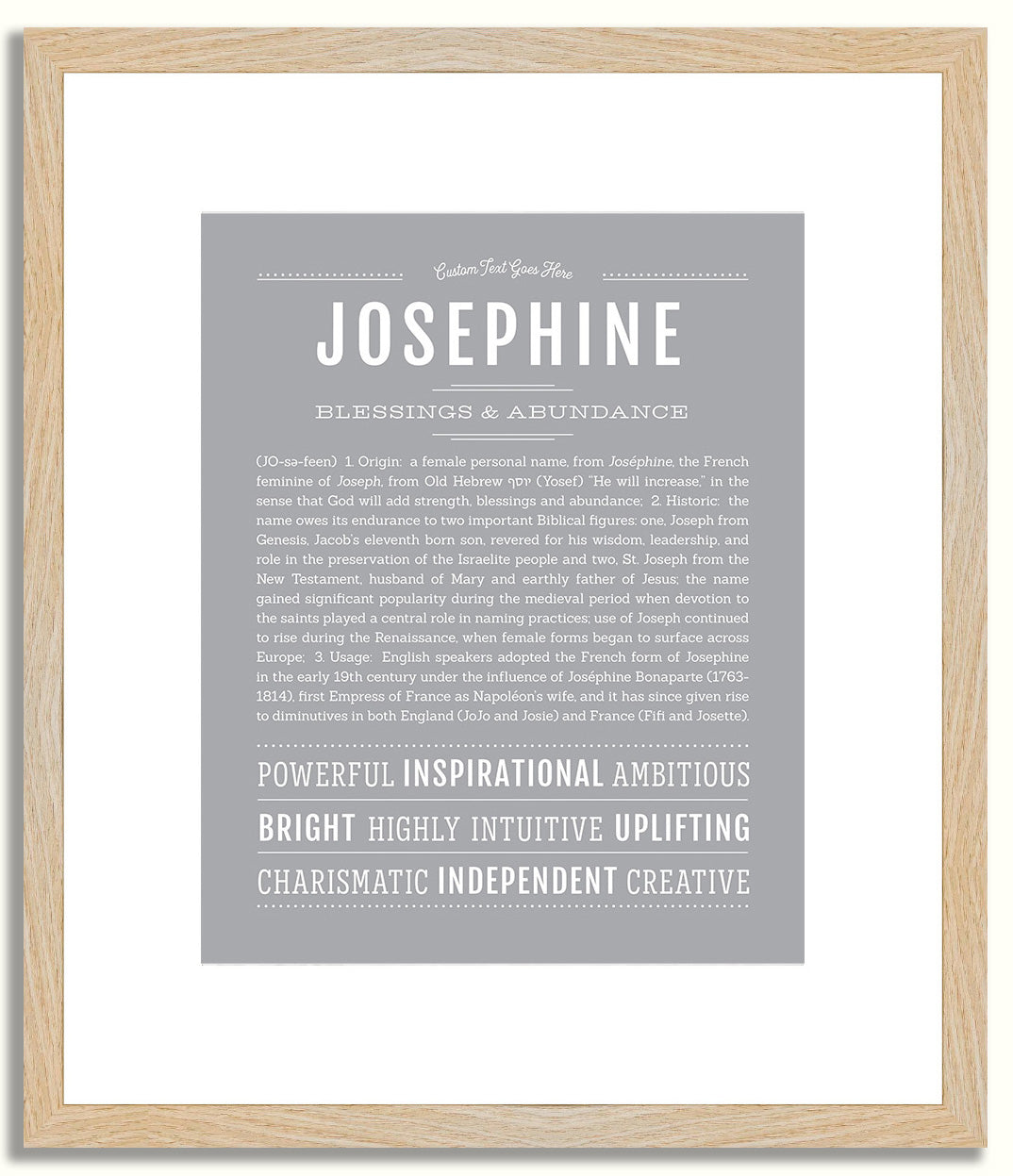 Josephine | Name Art Print
