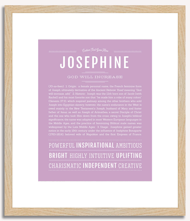 Josephine | Name Art Print