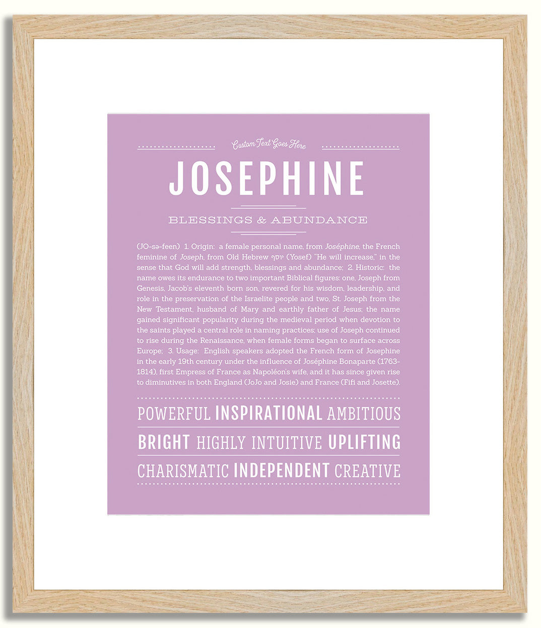 Josephine | Name Art Print
