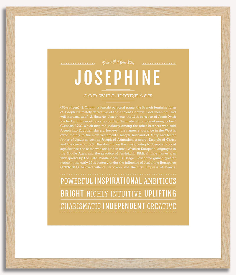 Josephine | Name Art Print