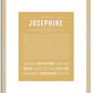 Josephine | Name Art Print
