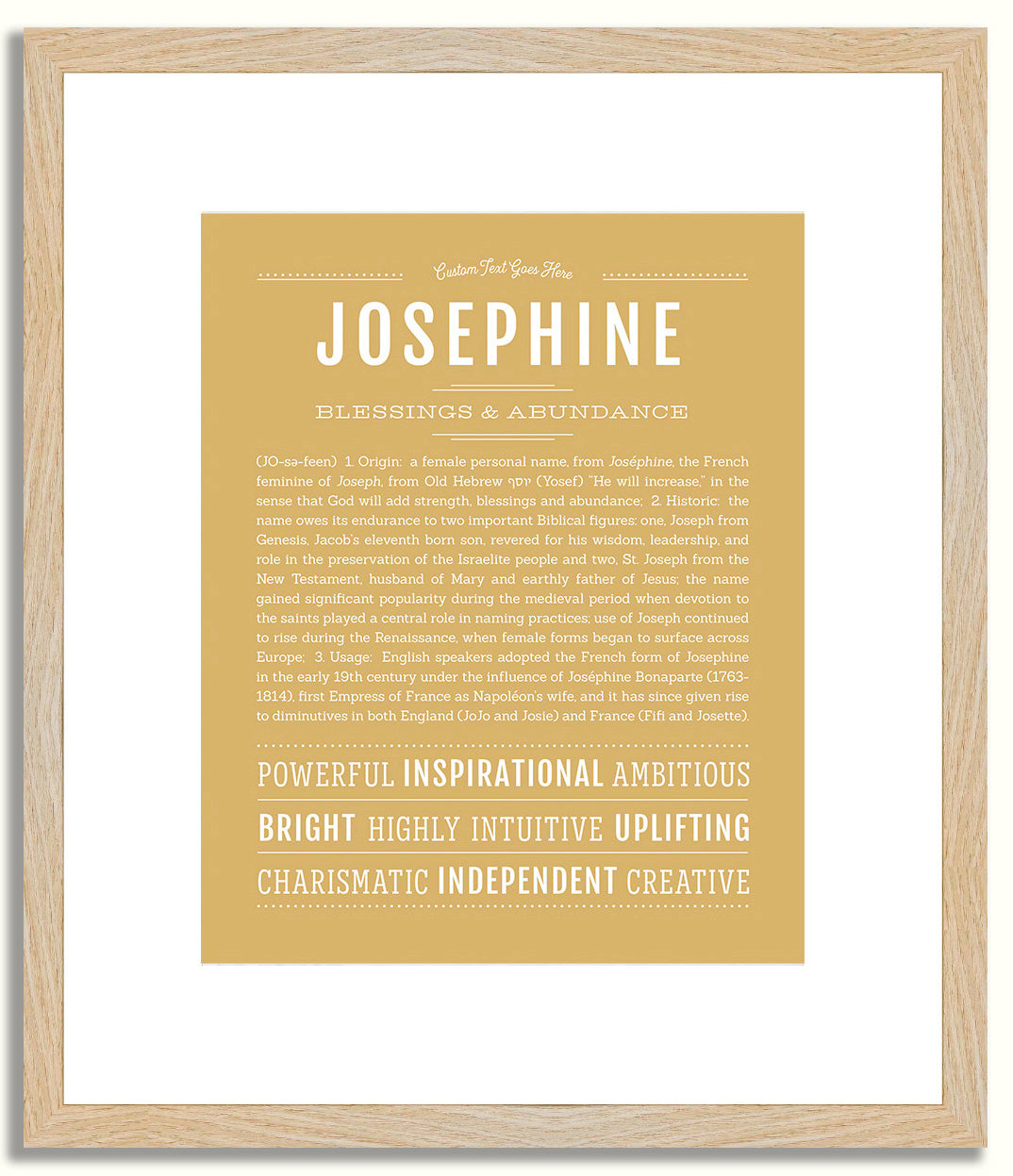 Josephine | Name Art Print