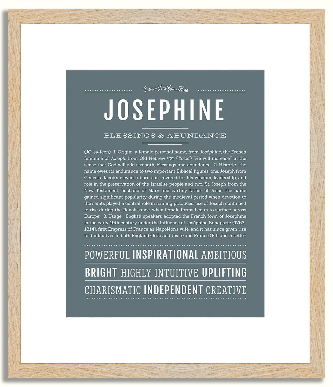 Josephine | Name Art Print