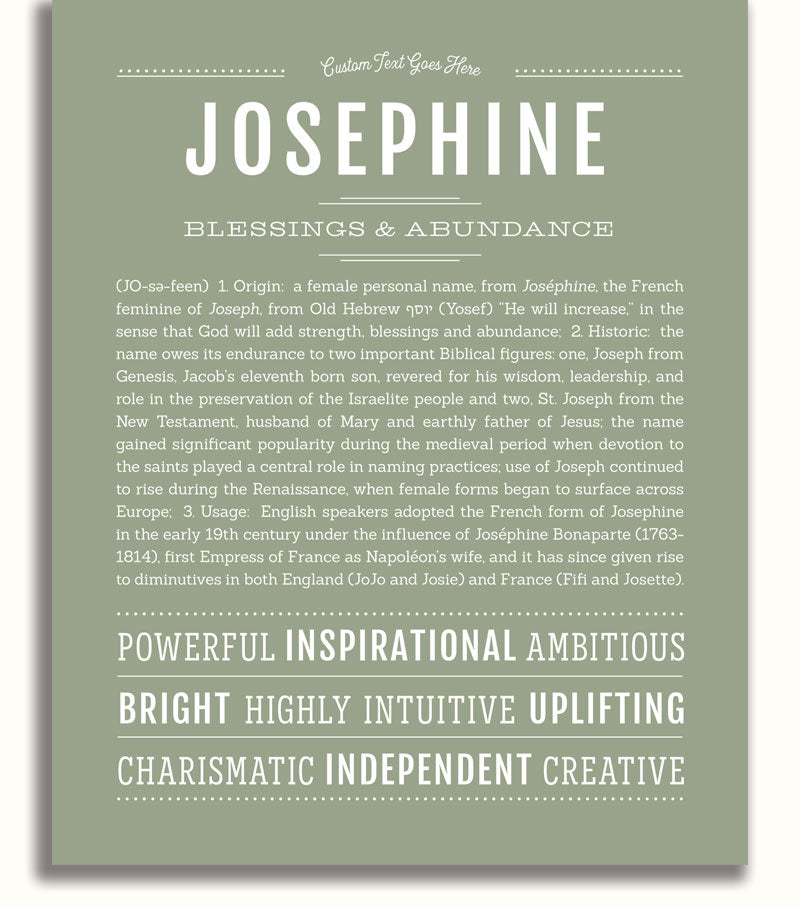 Frame Options | Sage | White Frame, Matted