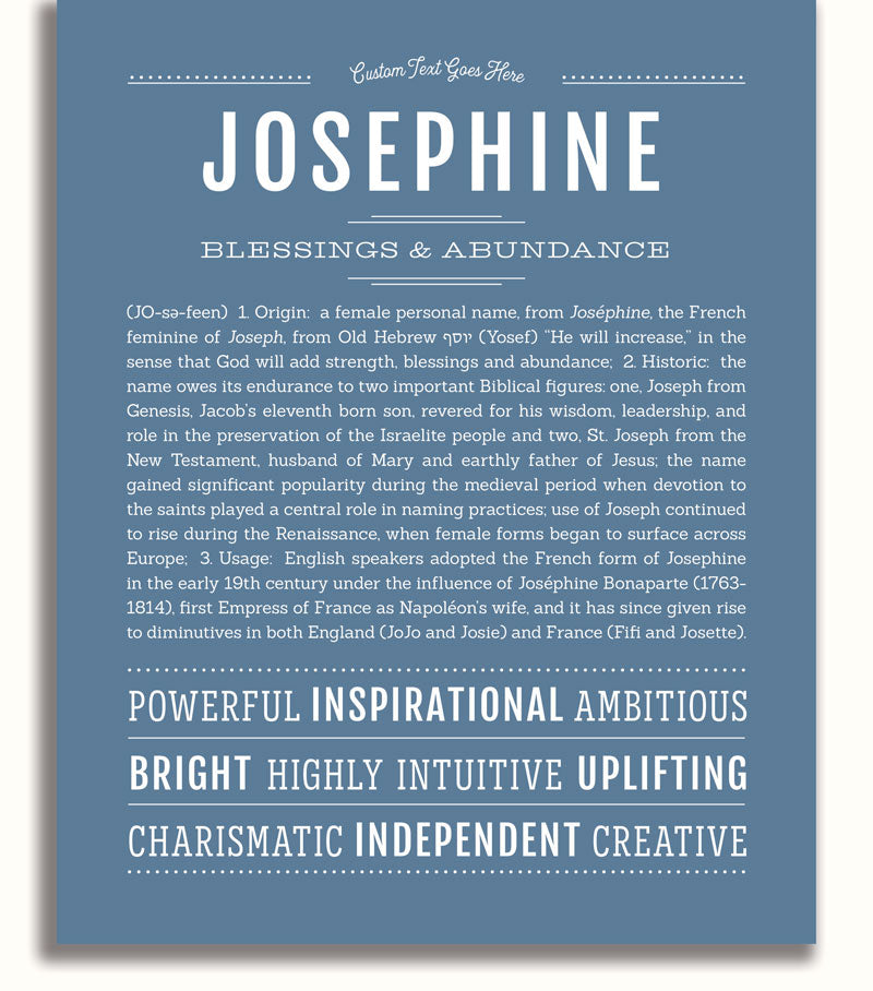 Frame Options | Steele Blue | White Frame, Matted