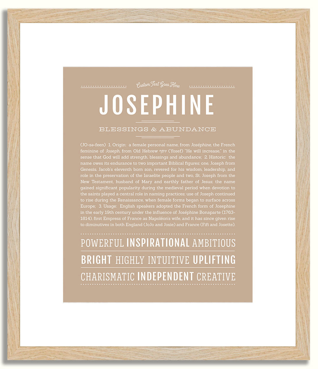 Josephine | Name Art Print