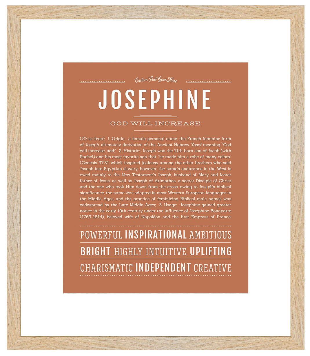 Josephine | Name Art Print