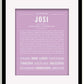 Frame Options | Lilac | Black Frame, Matted