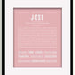 Frame Options | Dusty Rose | Black Frame, Matted