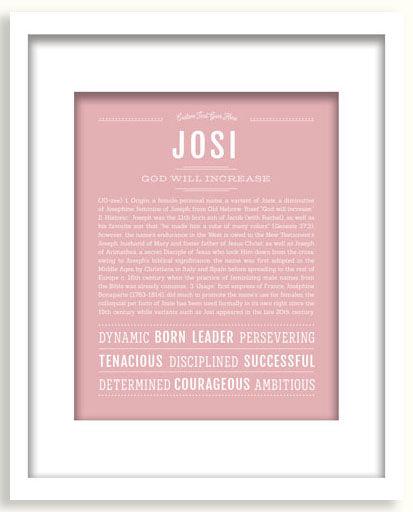 Frame Options | Dusty Rose | White Frame, Matted