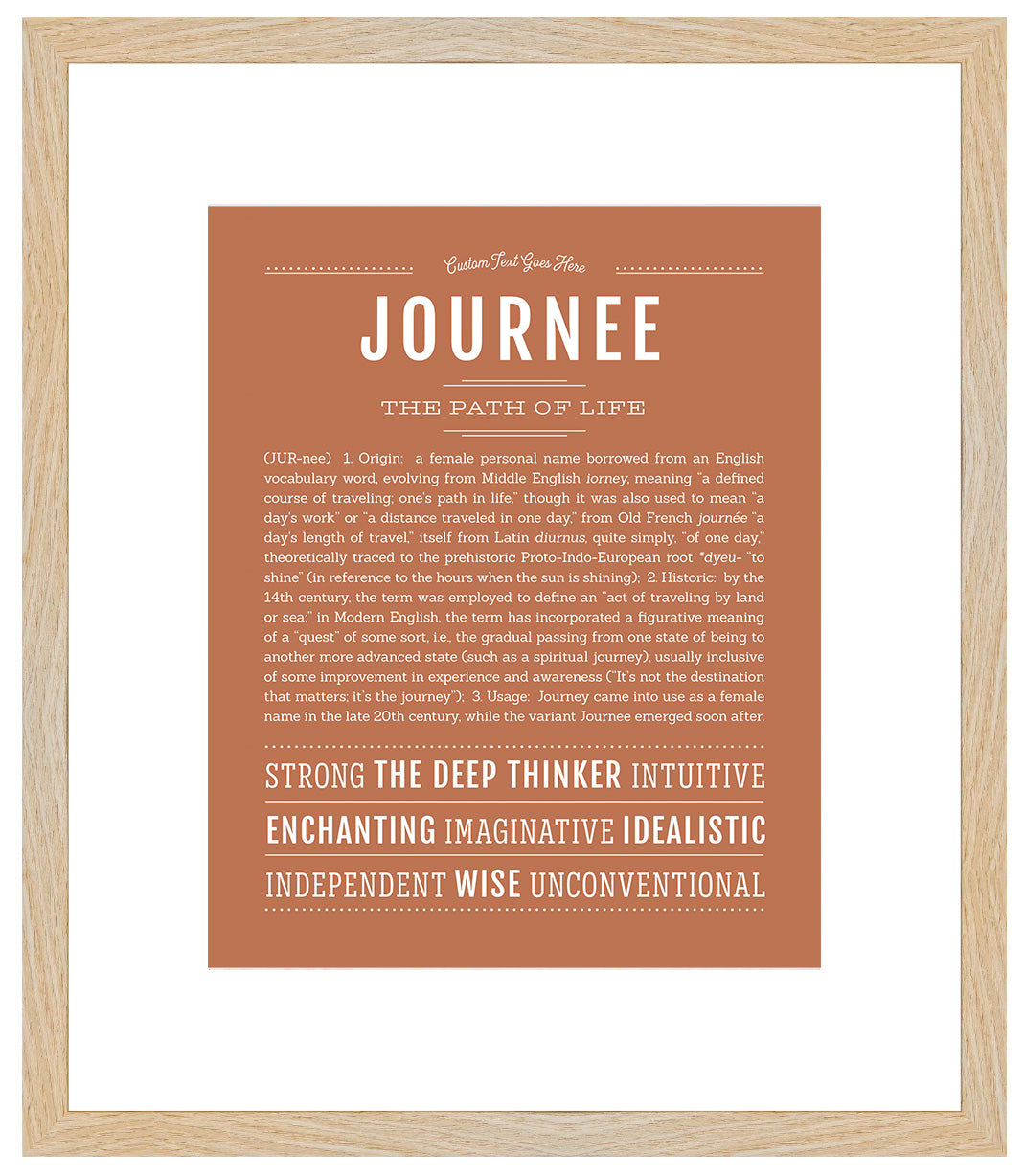 Journee | Name Art Print