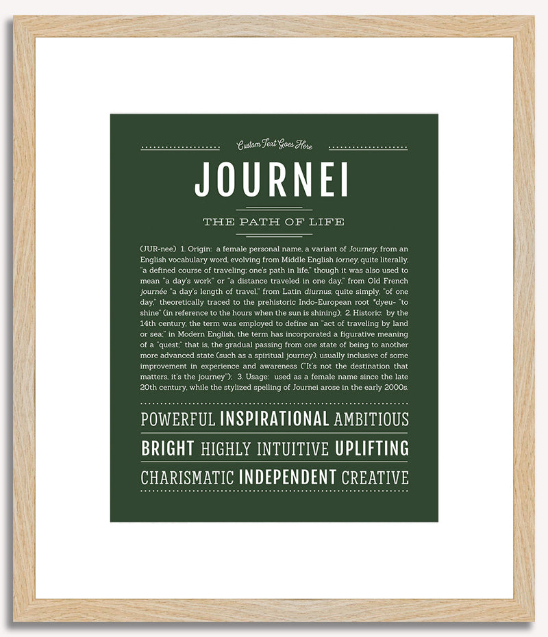 Journei | Name Art Print
