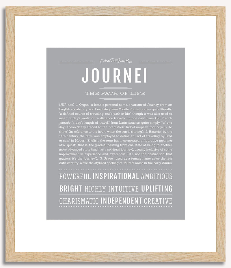 Journei | Name Art Print