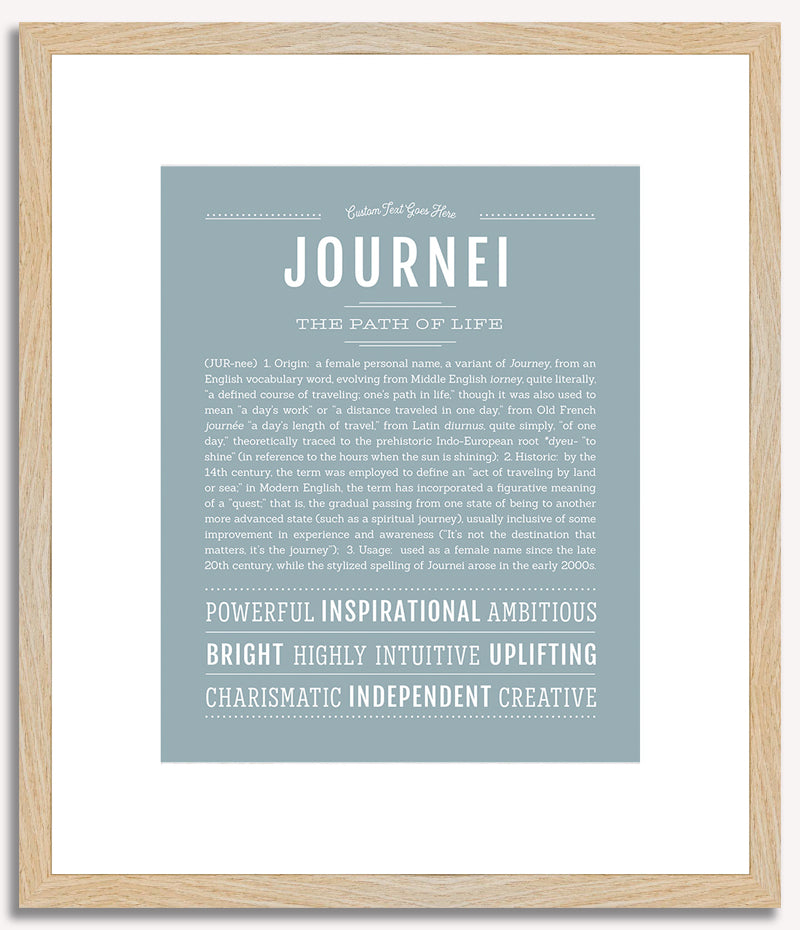 Journei | Name Art Print