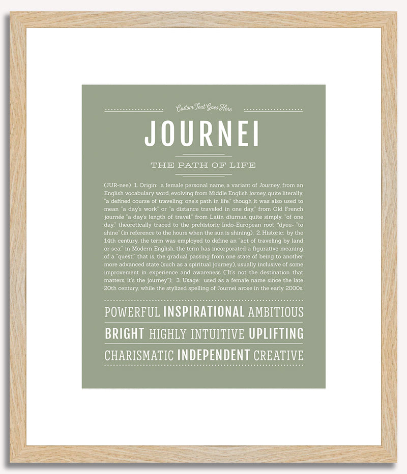 Journei | Name Art Print
