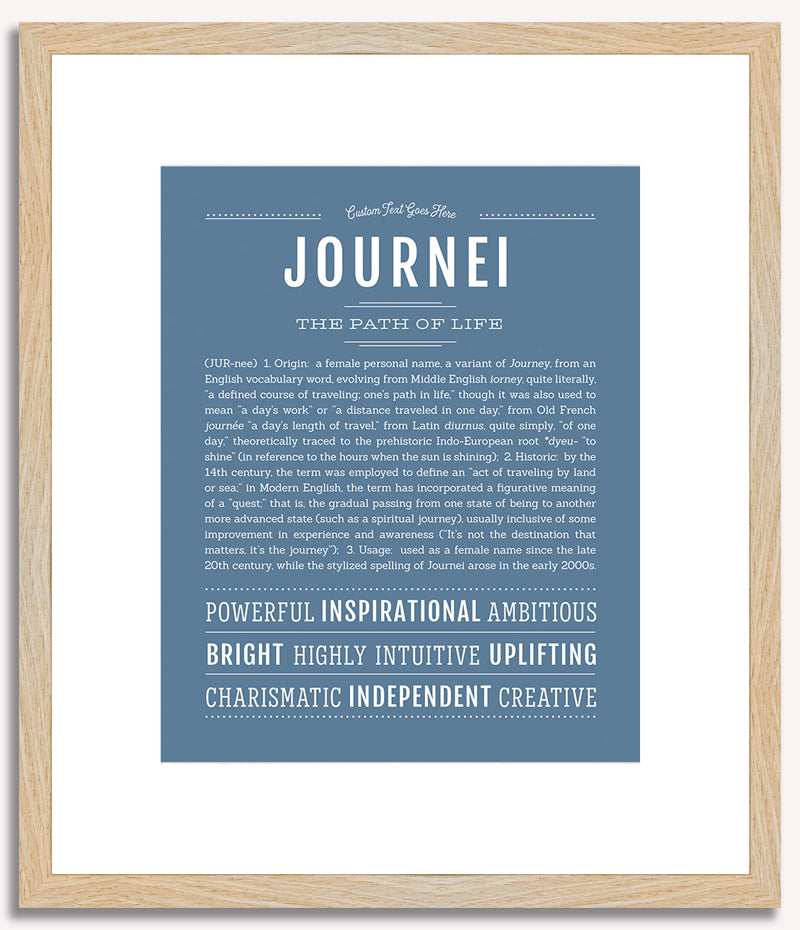 Journei | Name Art Print